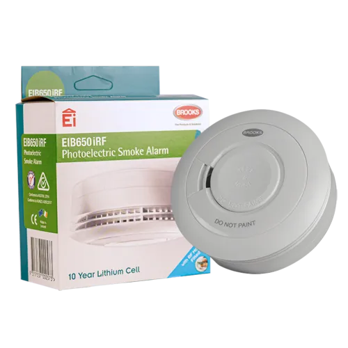 Brooks Wireless Photoelectric Smoke Alarm (EIB650iRF)