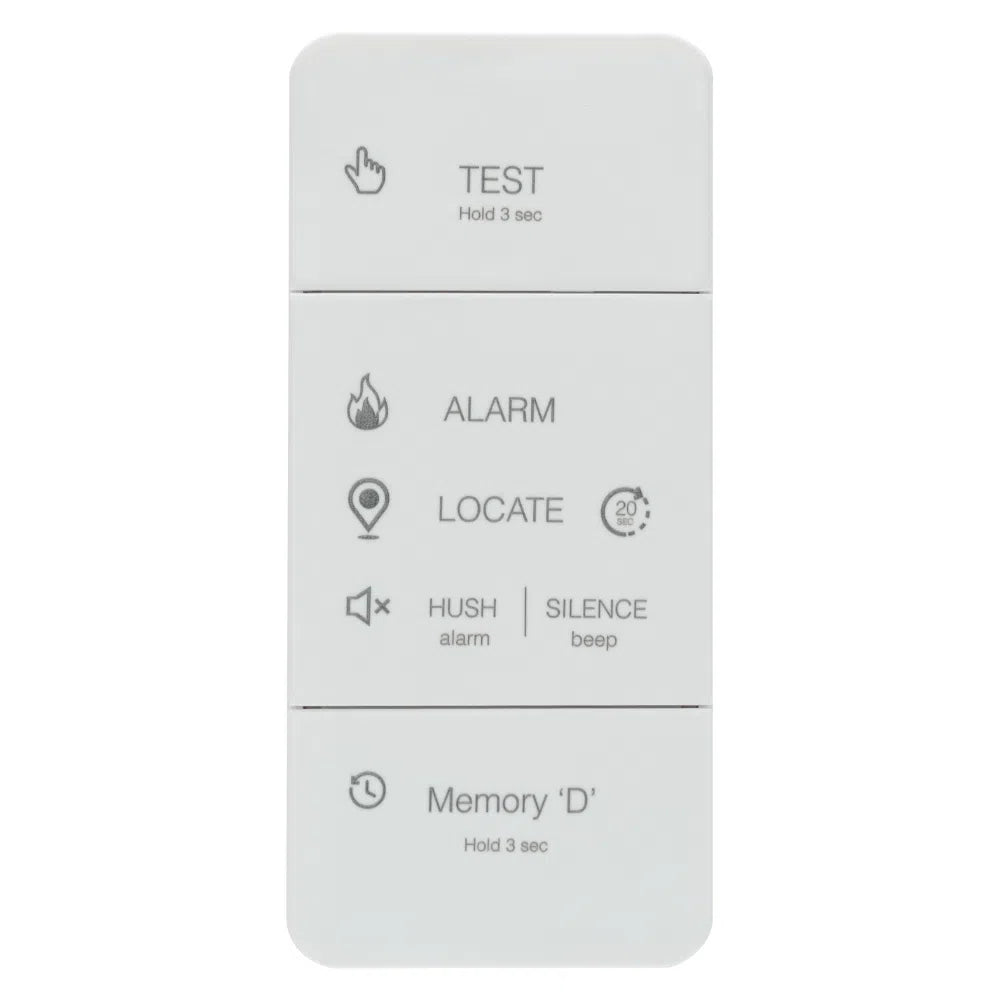 Red Wireless Wall Smoke Alarm Controller (RACP)