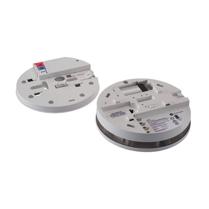 Red 240V Smoke Alarm with 9V Backup and Insect Guard (R240P)